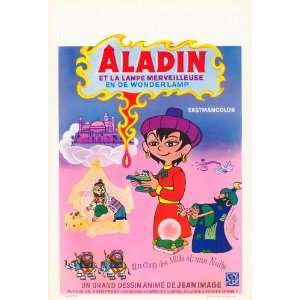  Aladdin and His Magic Lamp (1970) 27 x 40 Movie Poster 