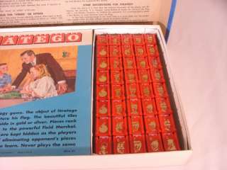 Stratego Game 4916 Milton Bradley Company Vintage  