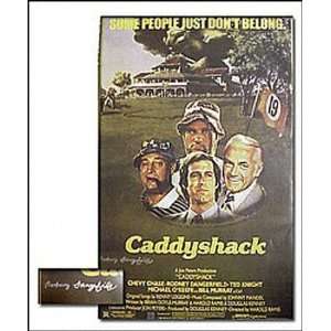  Rodney Dangerfield Autographed Caddyshack Poster Sports 