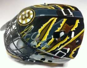 Tim Thomas Boston Bruins signed goalie mask  