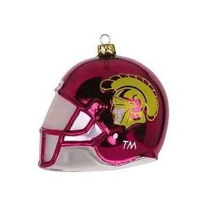   Football Helmet Holiday Ornament   NCAA College Athletics Sports