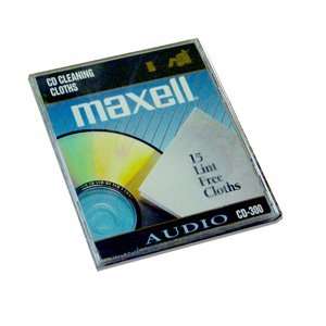  45 Lint Free Maxell CD 300 CD Cleaning Cloths Electronics