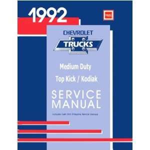  1992 CHEVY KODIAK TOPKICK Service Shop Repair Manual Automotive