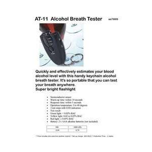  AT 11    Alcohol Tester / Breathalyzer * Meets FDA 