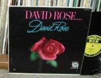 DAVID ROSE PLAYS DAVID ROSE LP RARE MGM YELLOW LABEL  