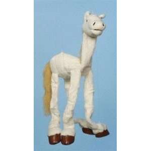 White Horse Large Marionette Toys & Games