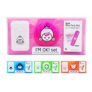    IM OK! Pink Princess Mini First Aid set: Health & Personal Care