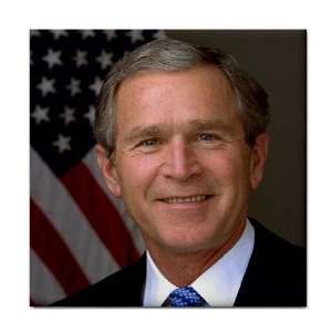  President George W. Bush Tile Trivet: Everything Else