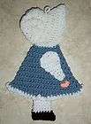 Vintage Look Sunbonnet Sue Doll CROCHET Potholder NEW