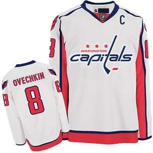  NHL Gear   Alexander Ovechkin #8 Washington Capitals White 