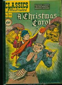 1948 Classics Illustrated #53 A Christmas Carol VGF  