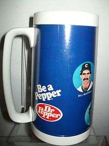 MLB CHICAGO CUBS DR PEPPER BE A PEPPER THERMO SERV MUG  