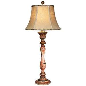  Natural Light Days of Our Lives Wood Table Lamp: Home 