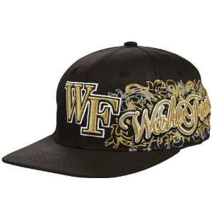   Wake Forest Demon Deacons Black Rogue 1Fit Hat: Sports & Outdoors