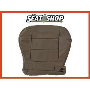  01 02 Ford F150 Lariat 60/40 Bench Grey Leather Seat Cover 