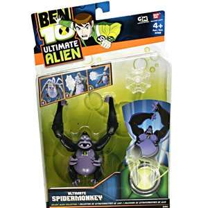   BEN 10 Ulimate Alien Deluxe Set Spider Monkey   2010 Release Toys