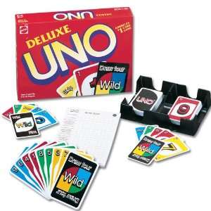 UNO Deluxe   Board Games:  Sports & Outdoors