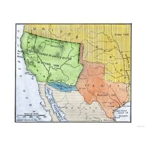  Territory Ceded by Mexico to the U.S. after the Mexican American War 