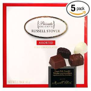 Russell Stover Private Reserve Assorted Chocolate, 2.875 Ounce Gift 
