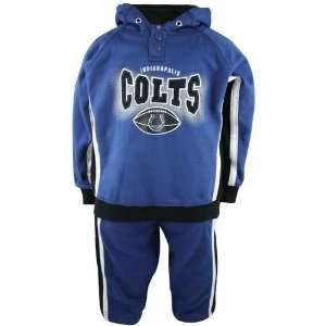   Colts Royal Blue Toddler Two piece Warm Up Suit: Sports & Outdoors
