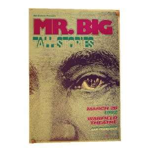  Mr. Big Warfield Poster Tall Stories Mr Mister Everything 