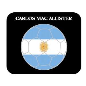  Carlos Mac Allister (Argentina) Soccer Mouse Pad 