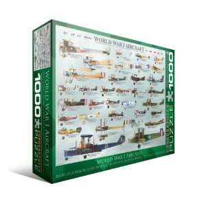  World War I Aircraft 1000 Piece Puzzle: Toys & Games