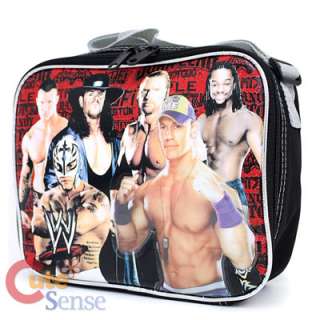 WWE Wrestling School Lunch Bag  Group Vertical Insulated Bag John Cena 