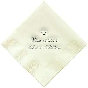     Personalized Embossed Napkins (Commencement)