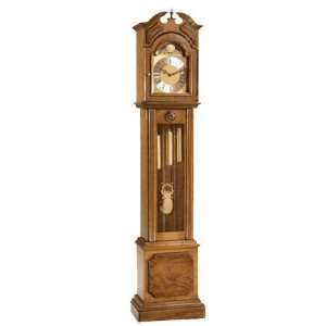   Antonio English Walnut Veneer Grandfather Clock: Home & Kitchen