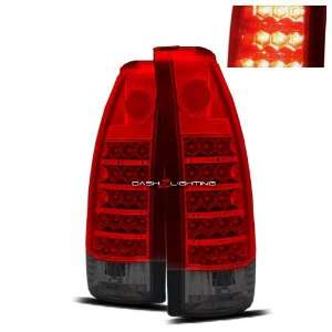   Chevy C/K Truck 1500/2500/3500 LED Tail Lights   Red Smoke: Automotive