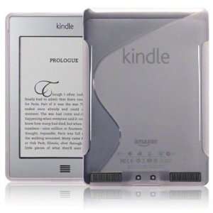   KINDLE TOUCH S CURVE TPU GEL SKIN CASE   CLEAR 