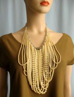 Chan Luu Pearl Bib Necklace Too Fabulous For Words $495  