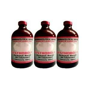  Synthol 100 Muscle Site Enhancement Posing Oil 3 bottles 