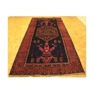  5 x 12 Persian Rug with Animals: Home & Kitchen