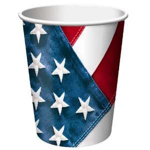  American Flag Paper Beverage Cups   Bulk Toys & Games