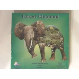  American Puzzles, Forest Elephant Puzzle, 1000 Pieces 