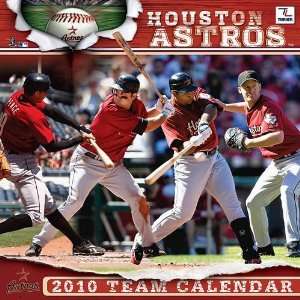HOUSTON ASTROS 2010 MLB Monthly 12 X 12 WALL CALENDAR  