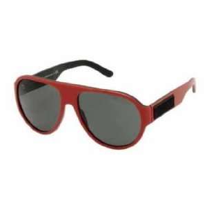  Burberry Sunglasses 4089 / Frame Red on Black Lens Gray 