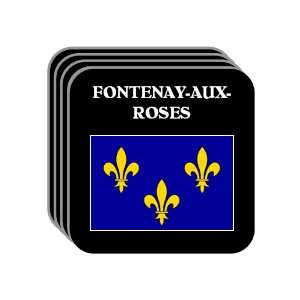 Ile de France   FONTENAY AUX ROSES Set of 4 Mini Mousepad Coasters
