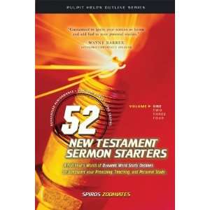 52 New Testament Sermon Starters Book One (Pulpit Helps 
