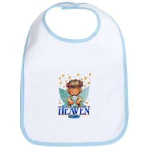  Baby Bib Sky Blue Heaven Sent Angel: Everything Else