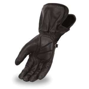   Manufacturing Mens Gauntlet Gloves (Black, XX Large): Automotive