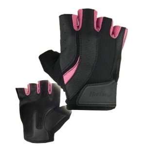  Harbinger Womens Pro Black & Pink Gloves   Large: Sports 