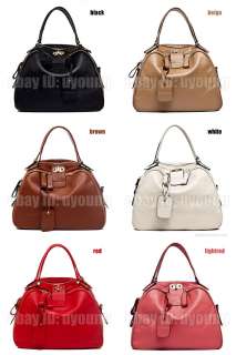High quality genuine leather handbag perfect womens tote shoulder bag 