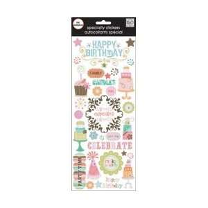 : Me and My Big Ideas Specialty stickers 5x12 Sheet Happy Birthday 