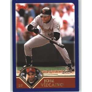  2003 Topps # 143 Jose Vizcaino Houston Astros Baseball 