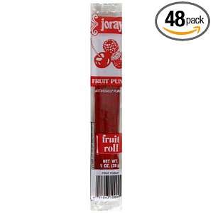 Joray Fruit Roll, Fruit Punch, 1 Ounce Units (Pack of 48)  