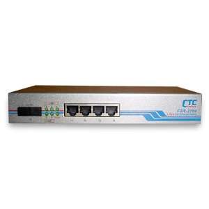  Fast Ethernet switch 4+1 fiber ports, unmanaged, SC 2Km 