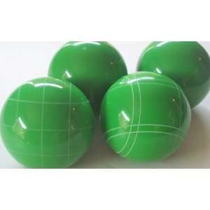    4 Ball EPCO Set with light green bocce balls